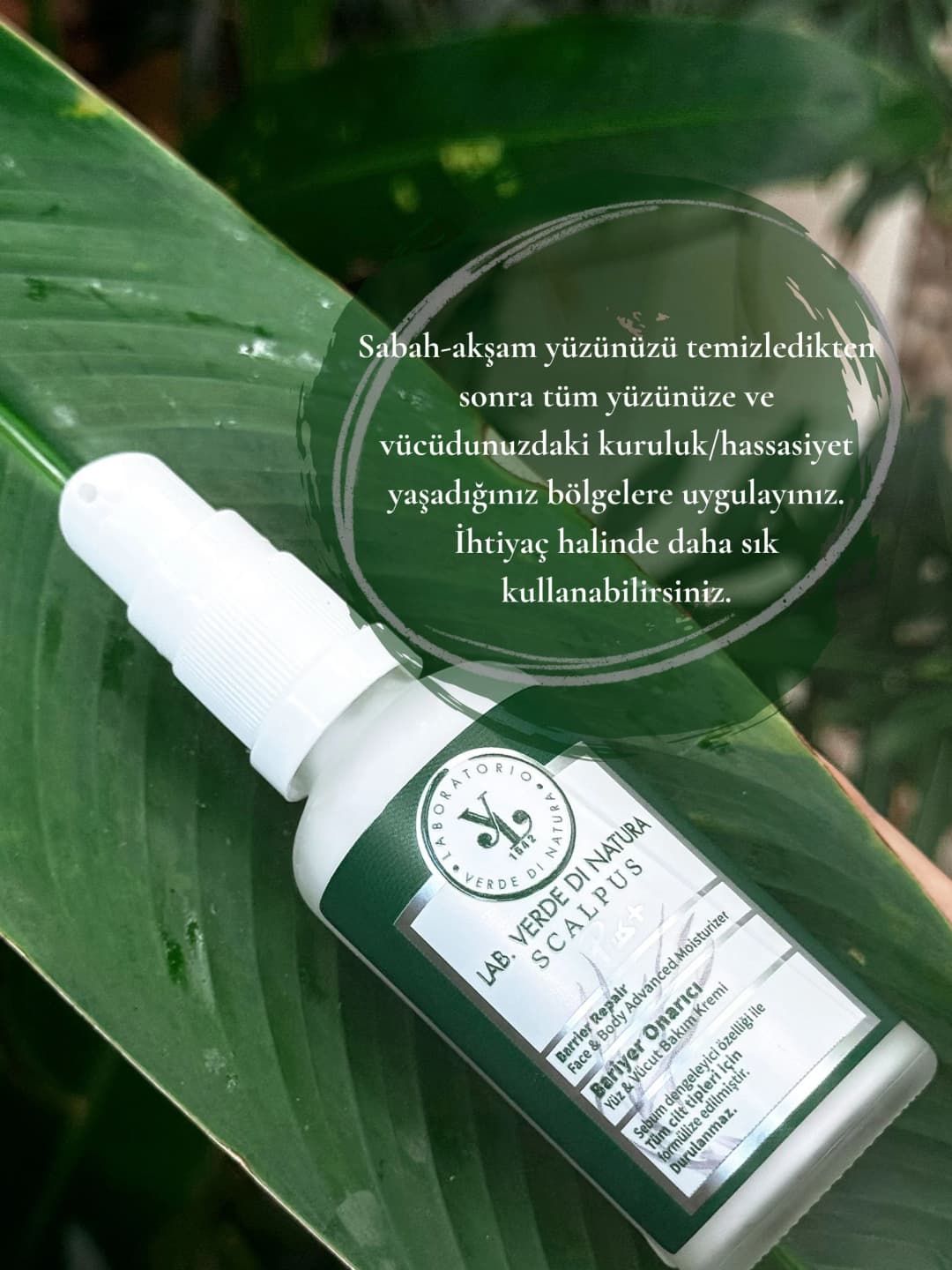 SCALPUS PLUS+  Hassas Cilt İçin Bariyer Onarıcı Kremi