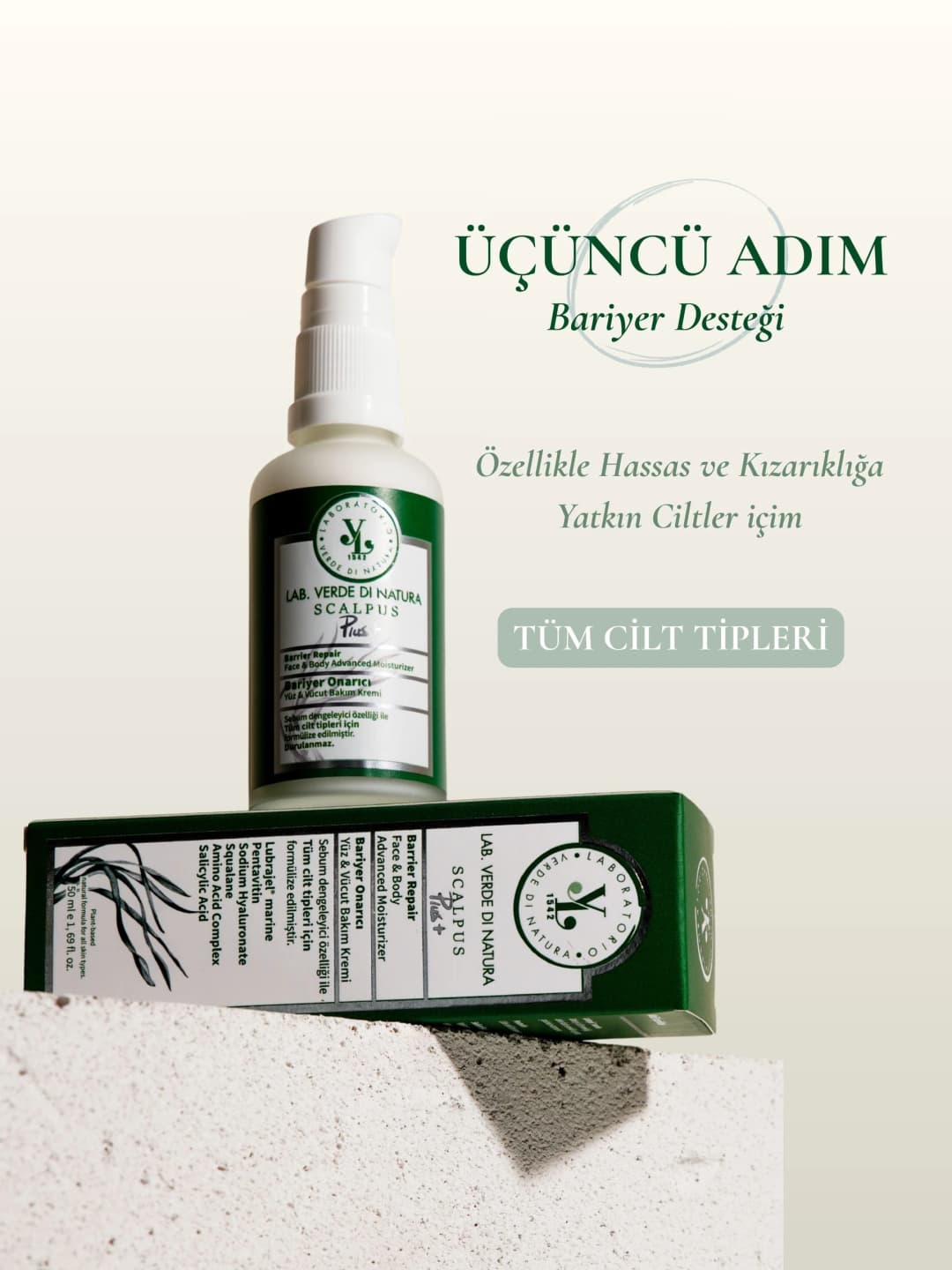 SCALPUS TAM BAKIM  Şampuan + Serum + Krem