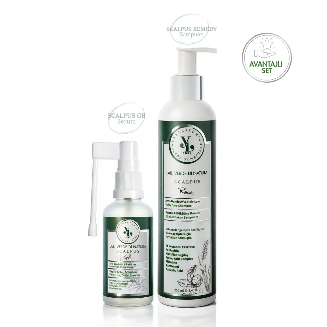 SCALPUS SAÇ SET Şampuan + Serum